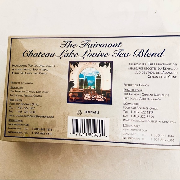 Ceramic Tea for One Teapot & Tea cup, Purple Floral BONUS Tea from Lake Louise - Picture 5 of 7